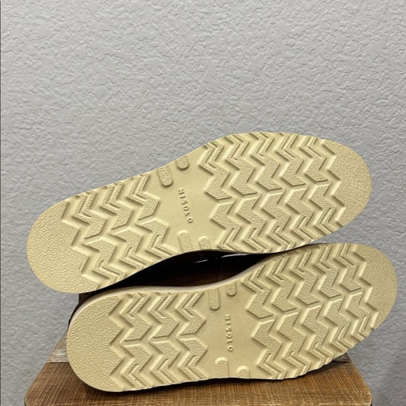 Nisolo All Weather Mateo Leather Boots Brown Size 12 - Picture 5 of 7